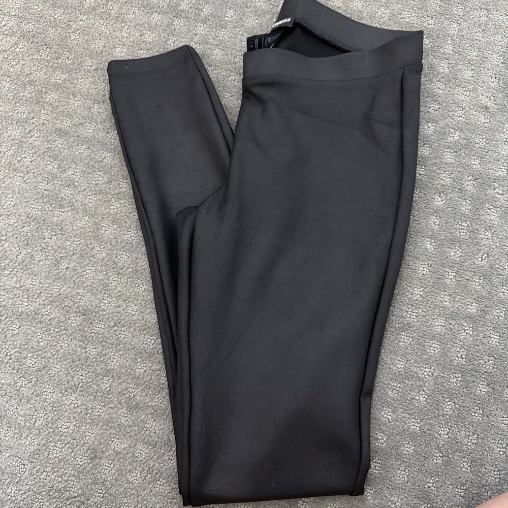 Express Black Skinny Stretch Leggings Women Solid Regular Slim Style Black Small